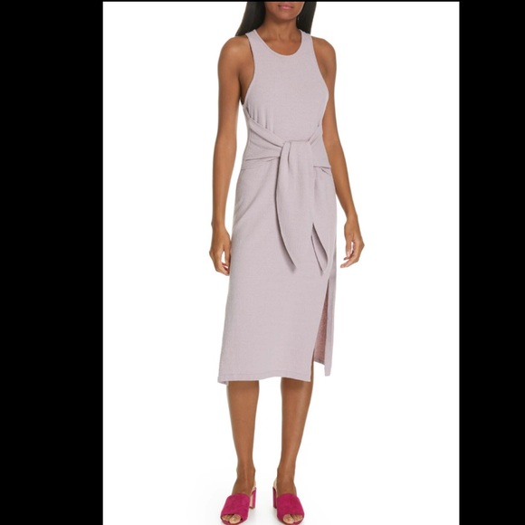 Nanushka Mame Tie Waist Dress 